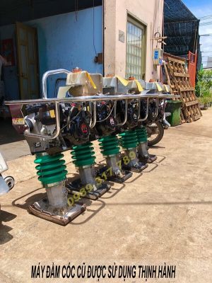 Máy đầm cóc được sử dụng thịnh hành